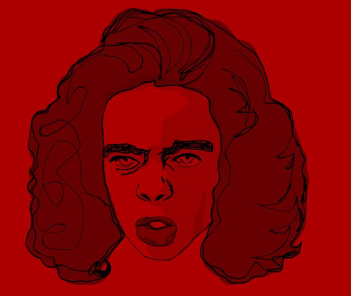 Abby as the "Possessed Monster"