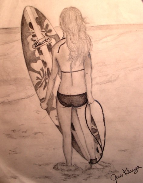 Surfer Chick