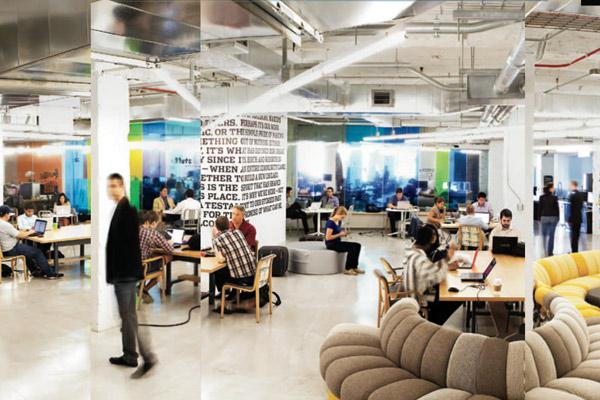 1871 is training the next generation of digital entrepreneurs Above: The Chicago hub's 120,000 sq ft headquarters.