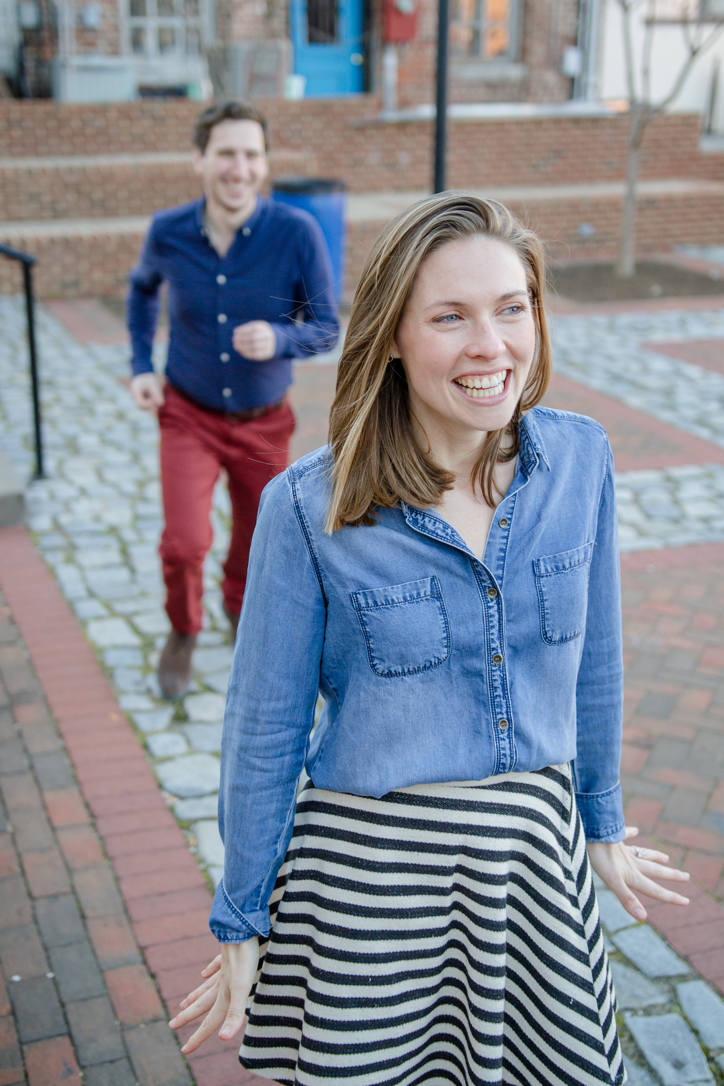 Aileen and Max | Downtown Fredericksburg Engagement | Virginia Wedding & Elopement Photographer | Maral Noori Photography