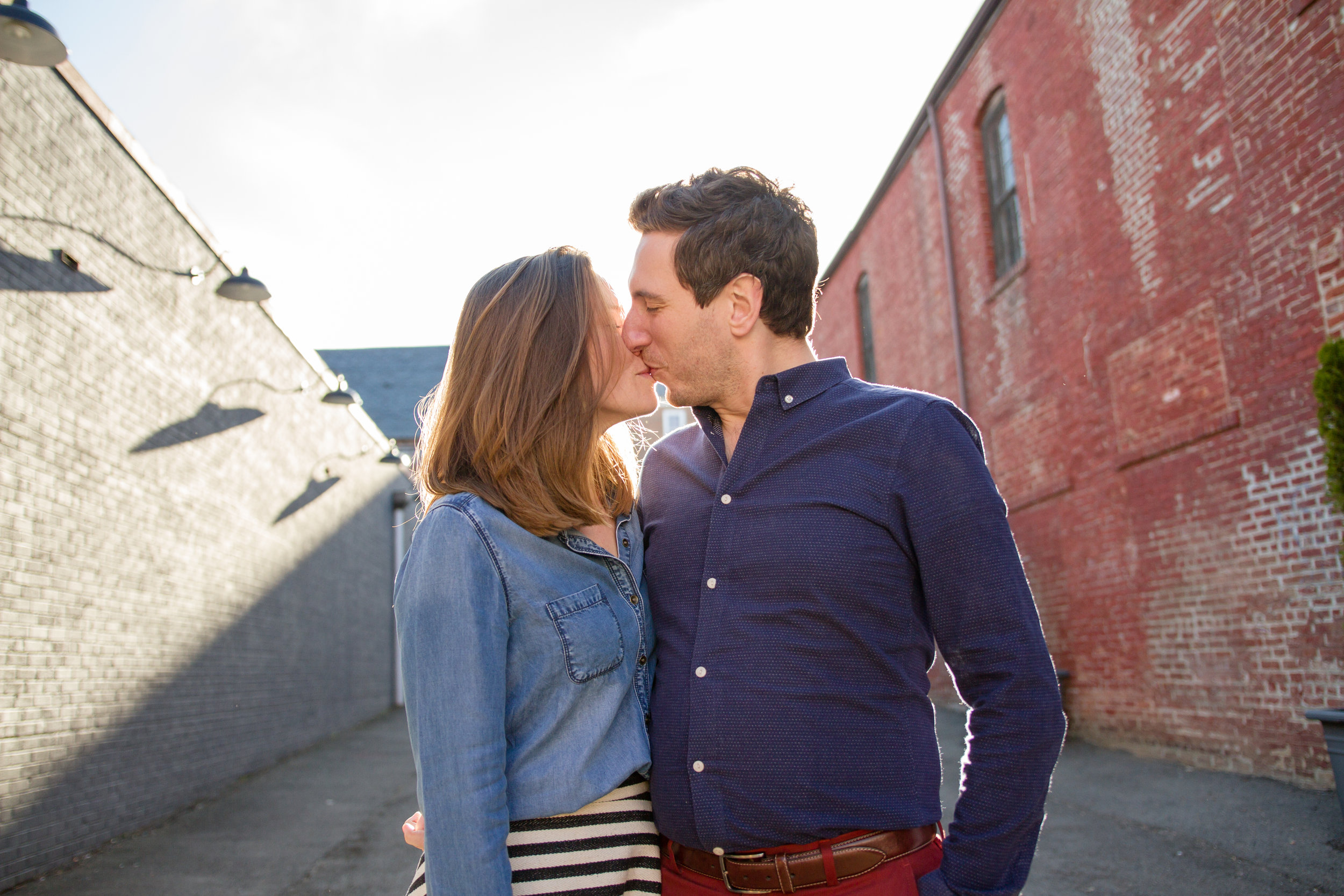 Aileen and Max | Downtown Fredericksburg Engagement | Virginia Wedding & Elopement Photographer | Maral Noori Photography | Golden Hour