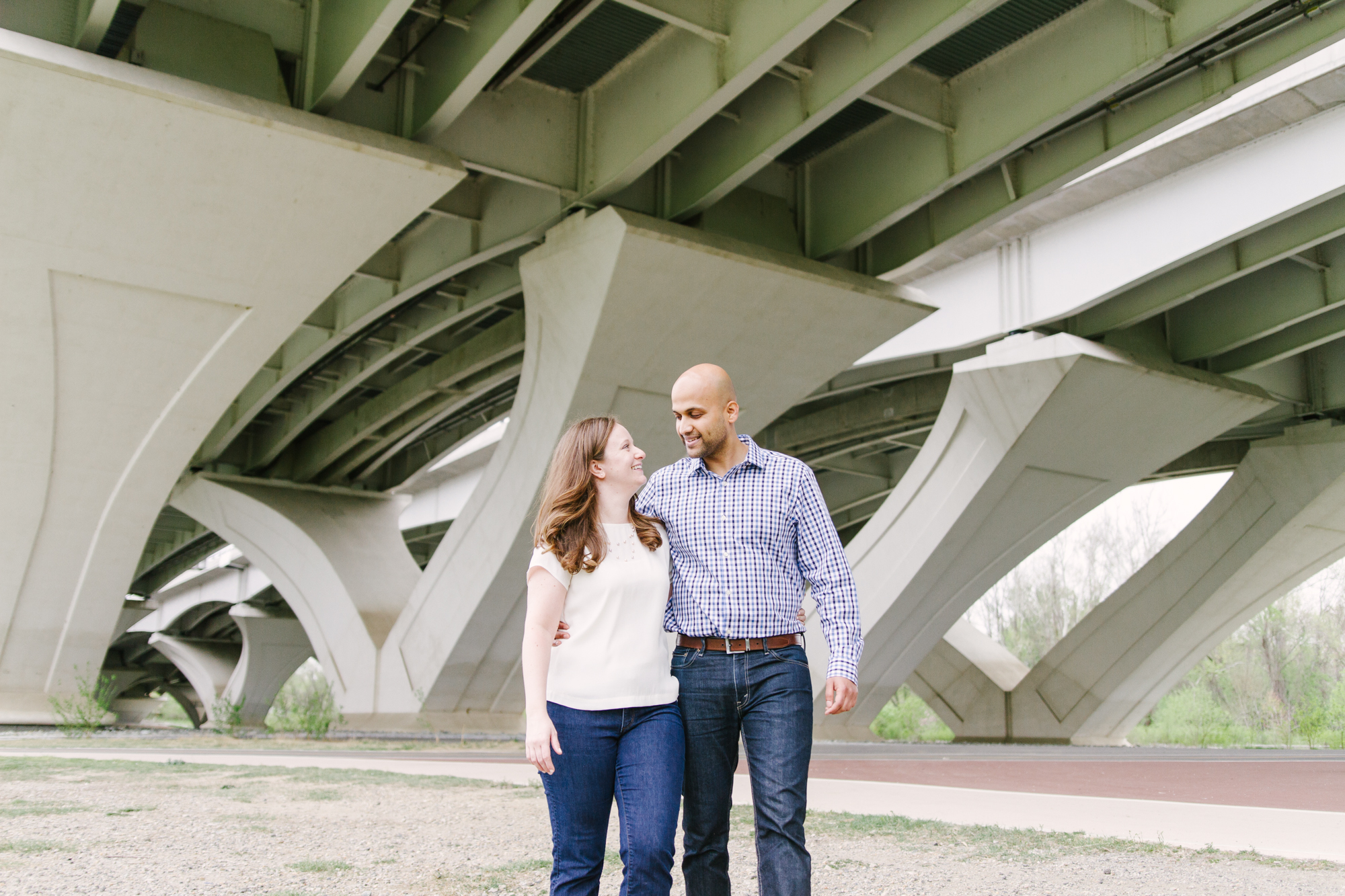 Maral Noori Photography | Kate and Anup | Old Town Alexandria | Jones Point Photography | Virginia Wedding Photographer | Alexandria Engagement Photographer |