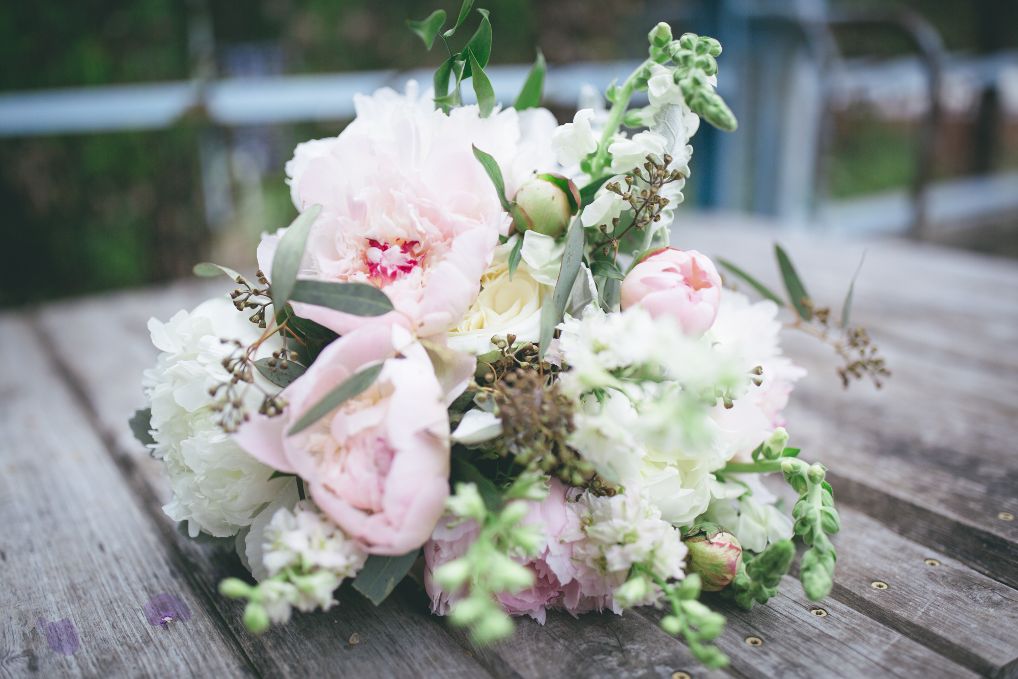 Aileen & Max | DC & Virginia Wedding Photographer | Maral Noori Photography | Blush Cream & Green Bouquet