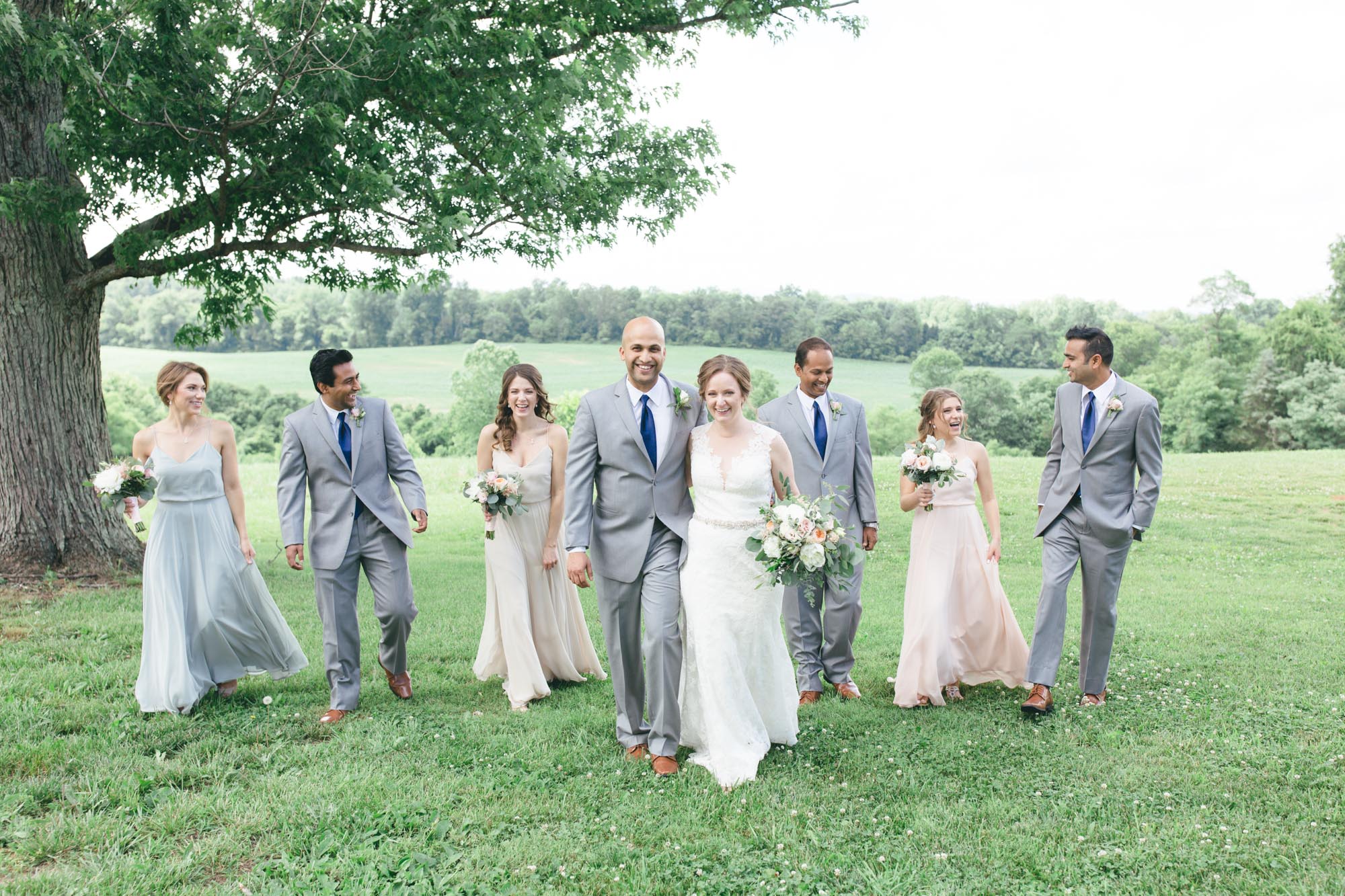 Rixey Manor Wedding | Maral Noori Photography | Virginia Wedding Photographer | Bridal Party