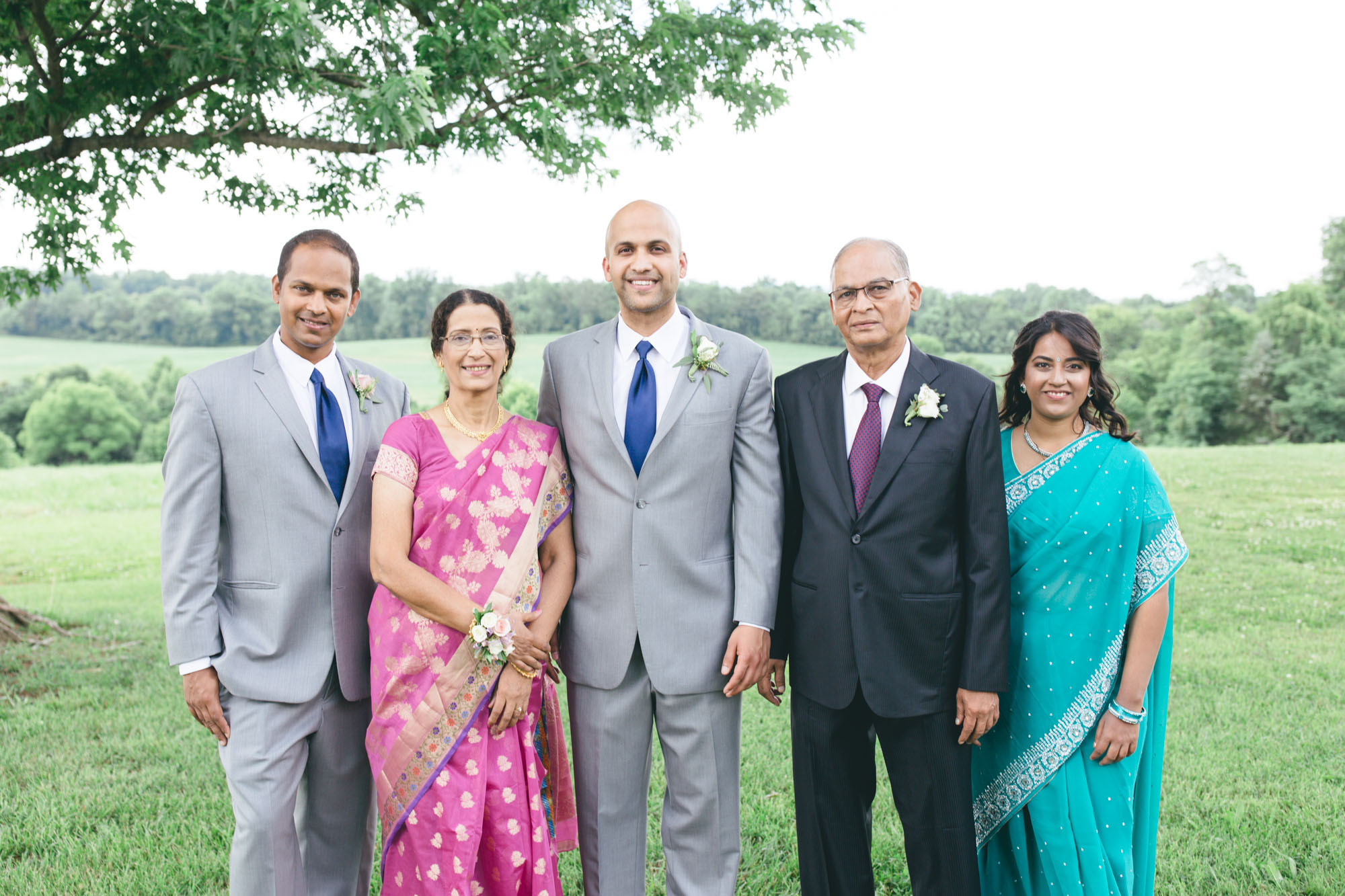 Rixey Manor Wedding | Maral Noori Photography | Virginia Wedding Photographer | Family Portrait