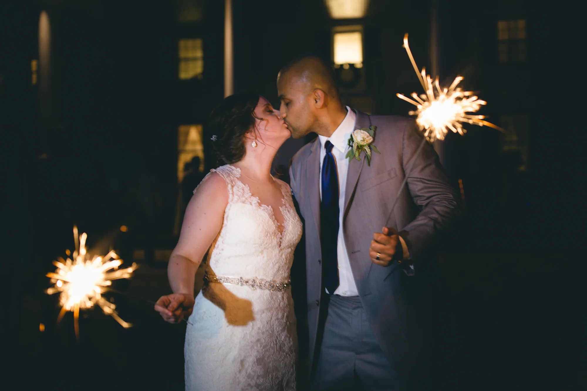 Maral Noori Photography | Rixey Manor | Virginia Wedding Photographer | Sparkler Exit