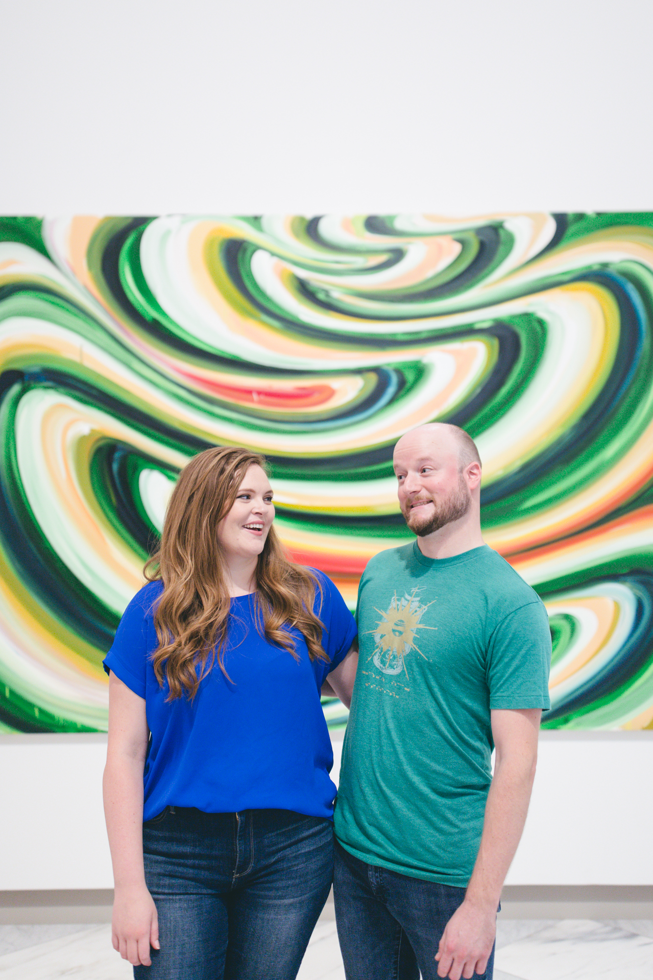 Smithsonian National Portrait Gallery Engagement Session | Maral Noori Photography | Washington DC