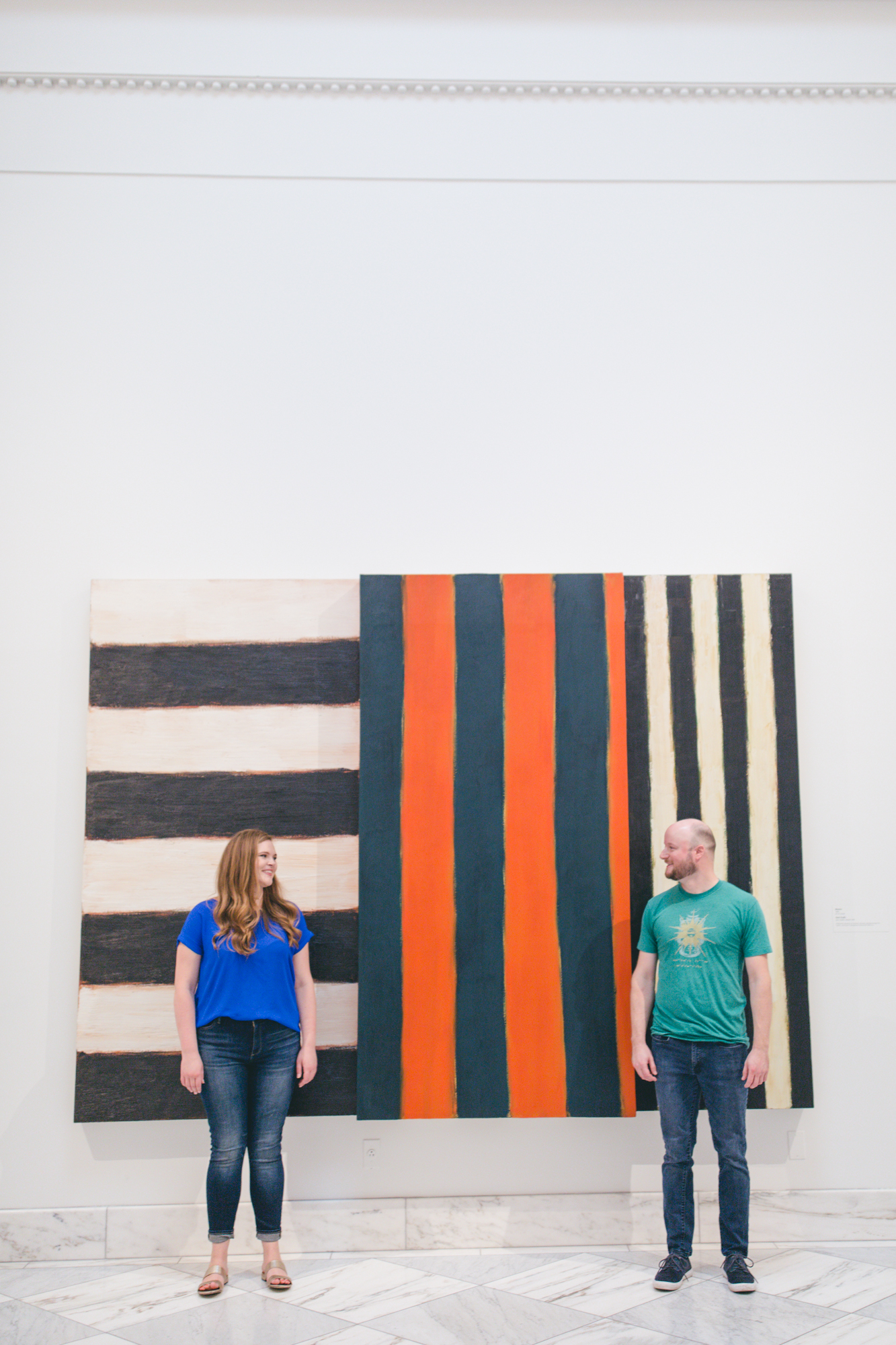 Smithsonian National Portrait Gallery Engagement Session | Maral Noori Photography | Washington DC