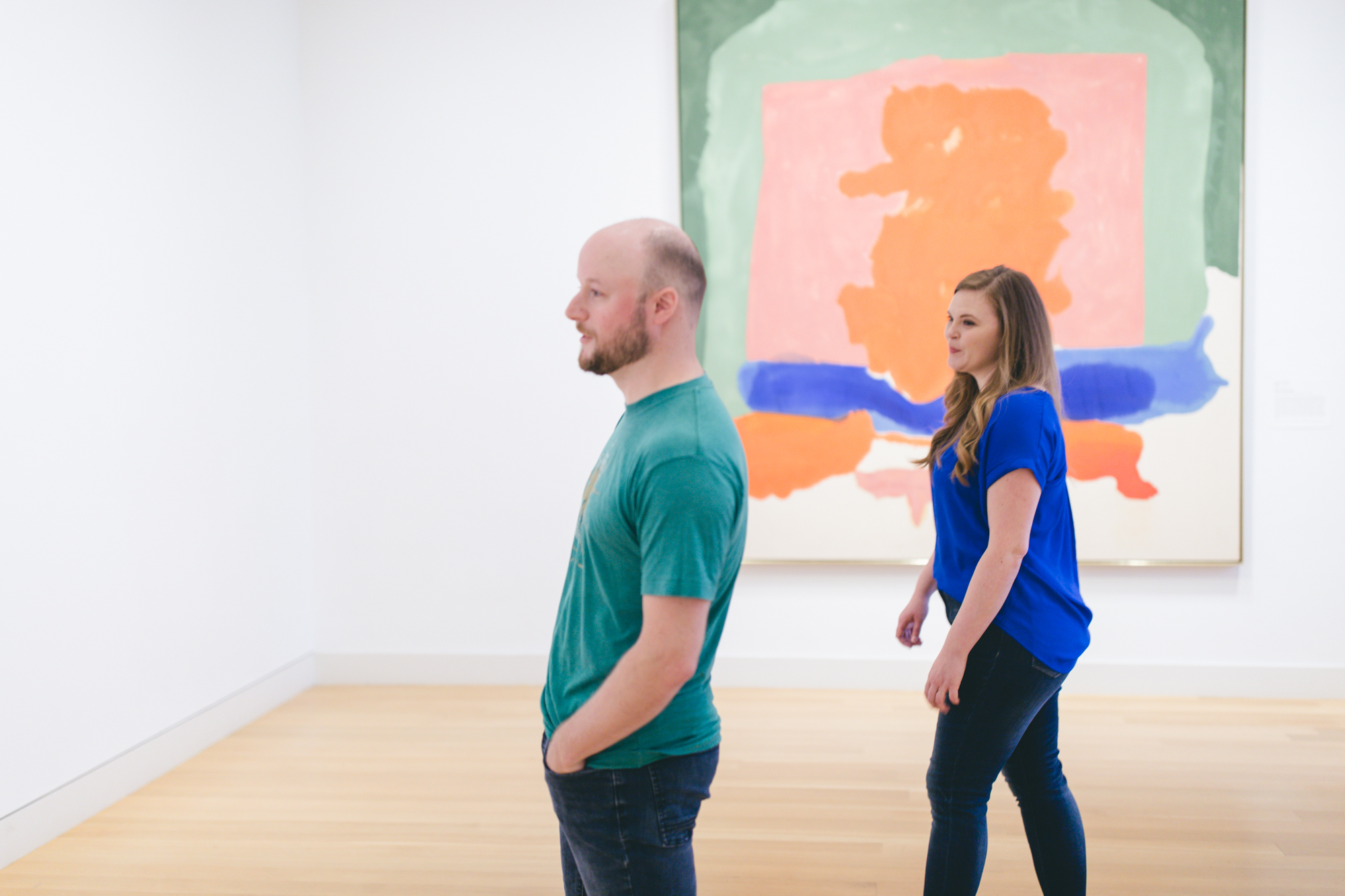 Smithsonian National Portrait Gallery Engagement Session | Maral Noori Photography | Washington DC