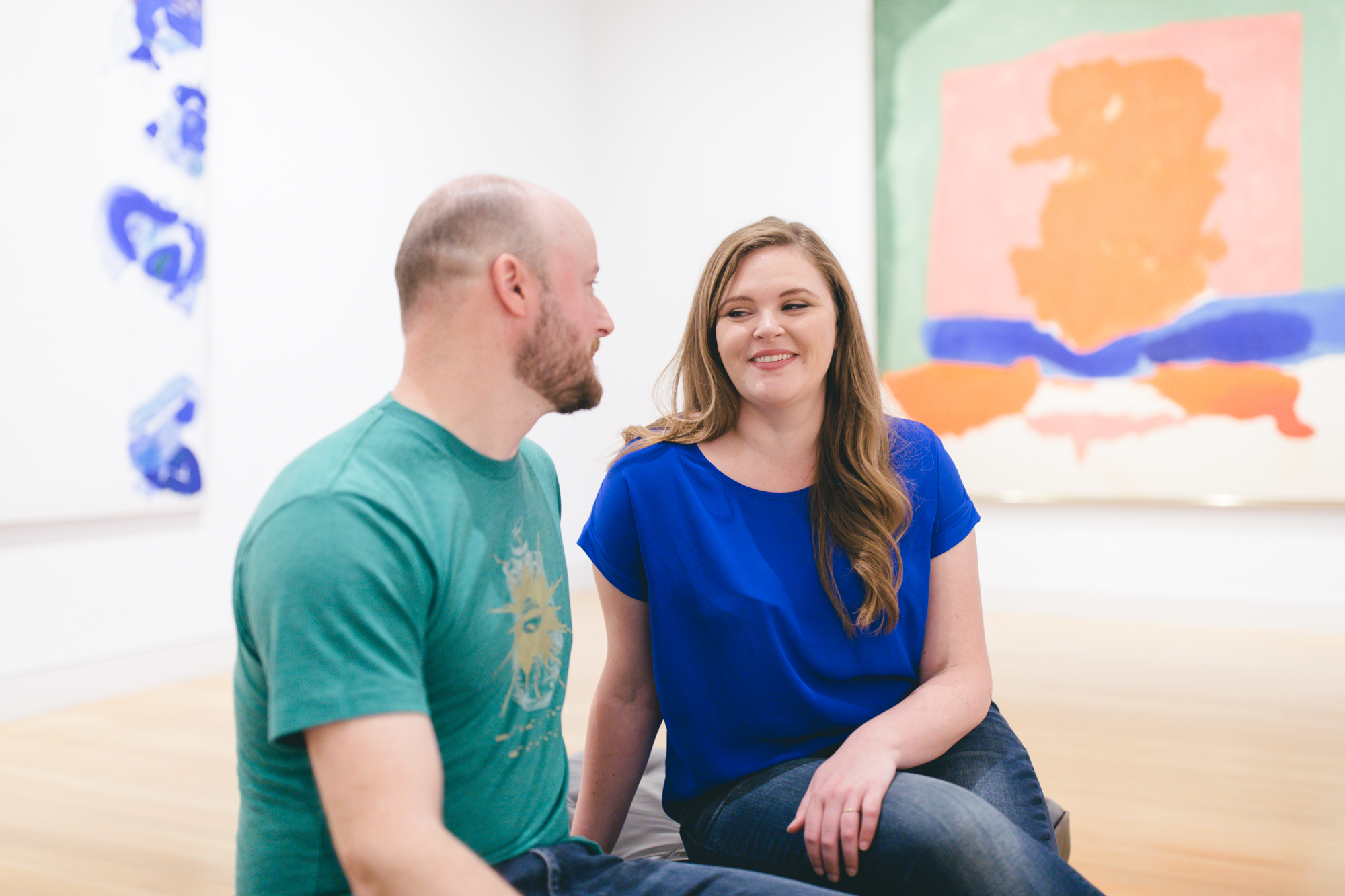 Smithsonian National Portrait Gallery Engagement Session | Maral Noori Photography | Washington DC
