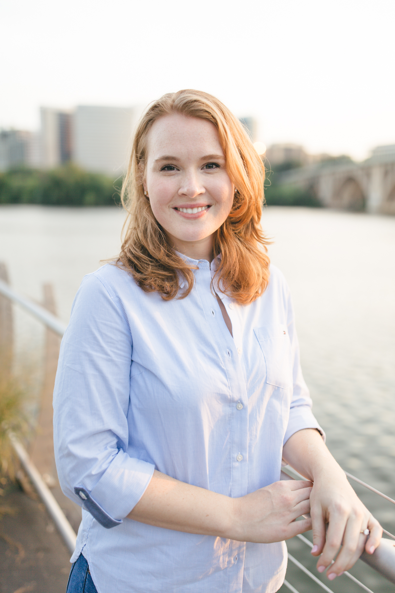 Georgetown Waterfront Engagement Session | Maral Noori Photography | Rosslyn