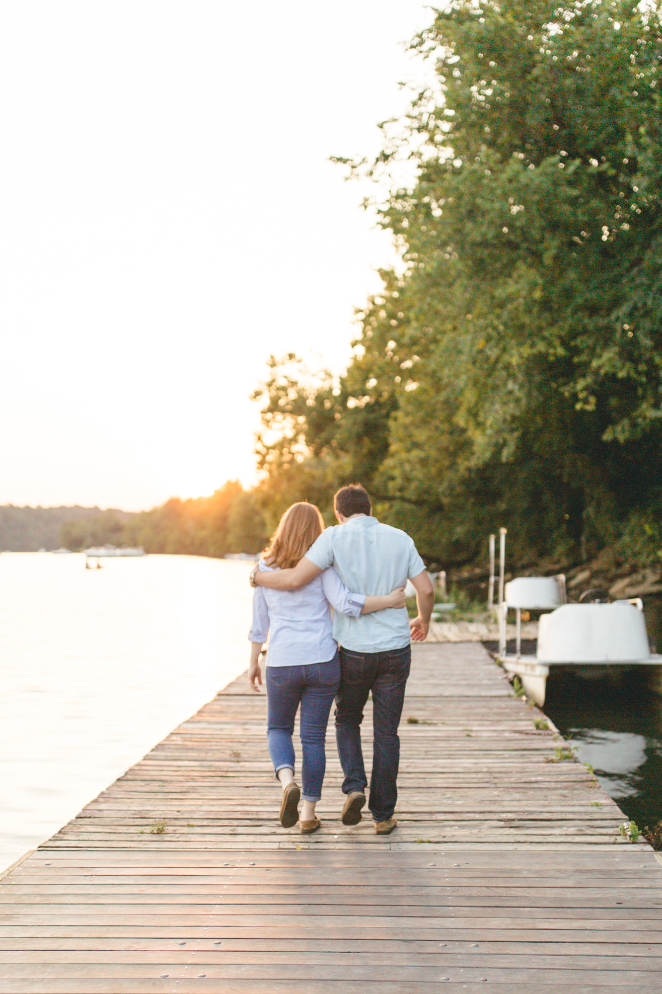 Georgetown Waterfront Engagement Session | Maral Noori Photography | Potomac Boat Club