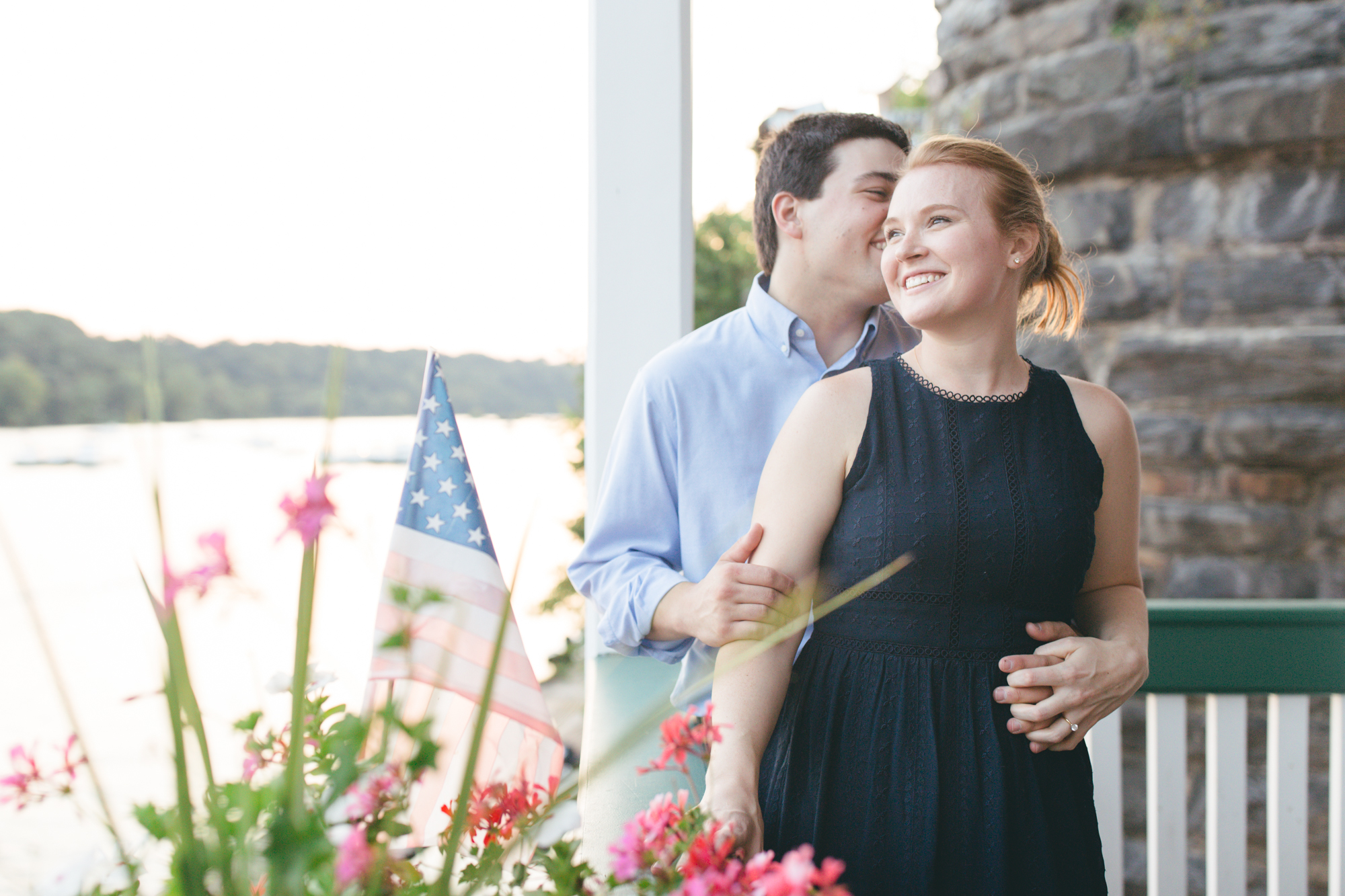 Georgetown Waterfront Engagement Session | Maral Noori Photography | Potomac Boat Club