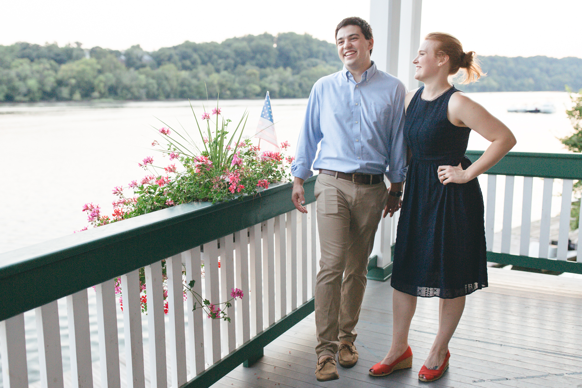Georgetown Waterfront Engagement Session | Maral Noori Photography | Potomac Boat Club