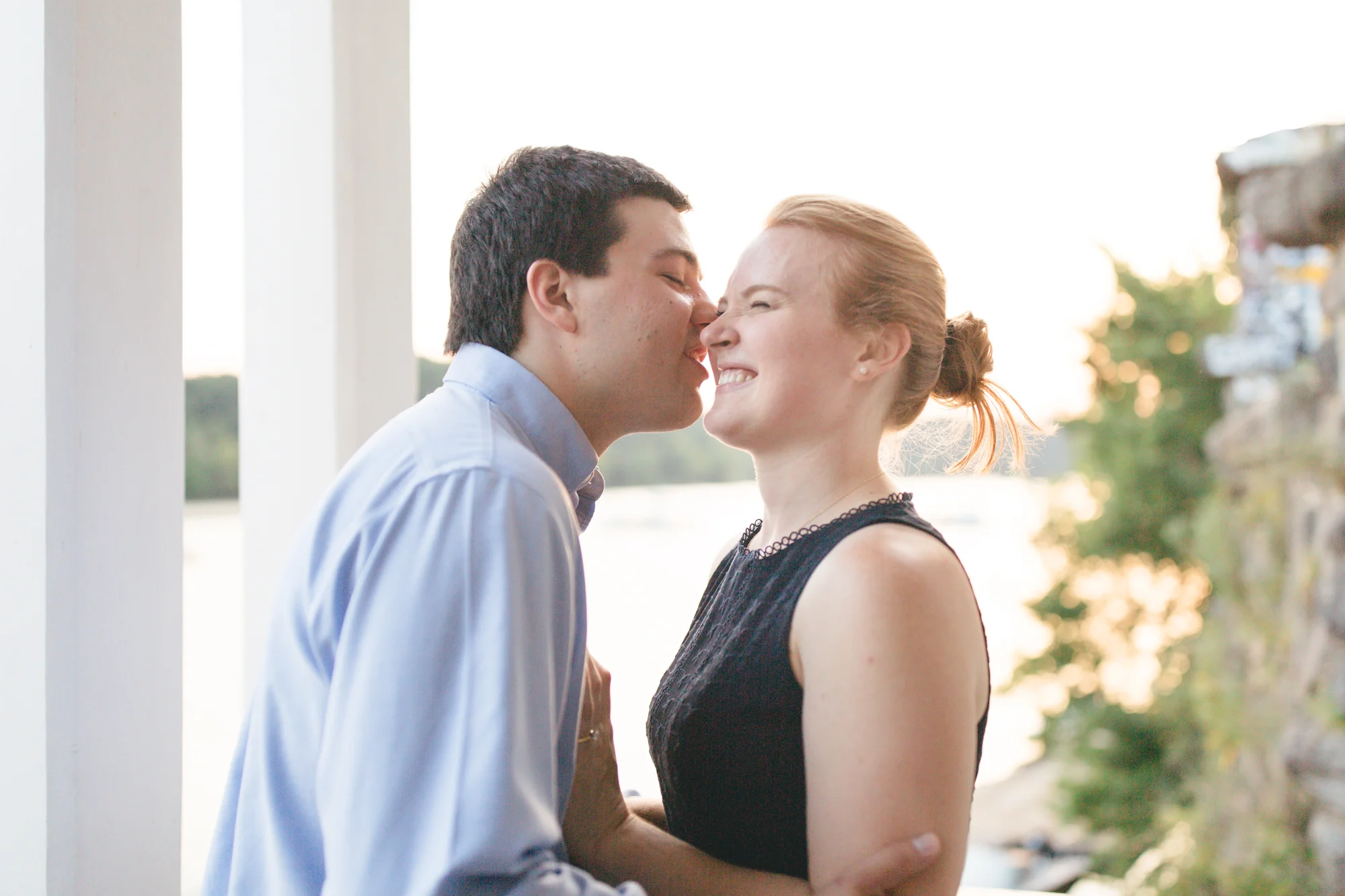 Georgetown Waterfront Engagement Session | Maral Noori Photography | Potomac Boat Club