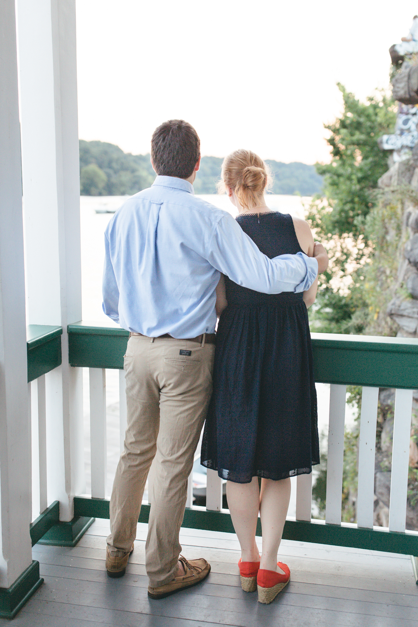 Georgetown Waterfront Engagement Session | Maral Noori Photography | Potomac Boat Club