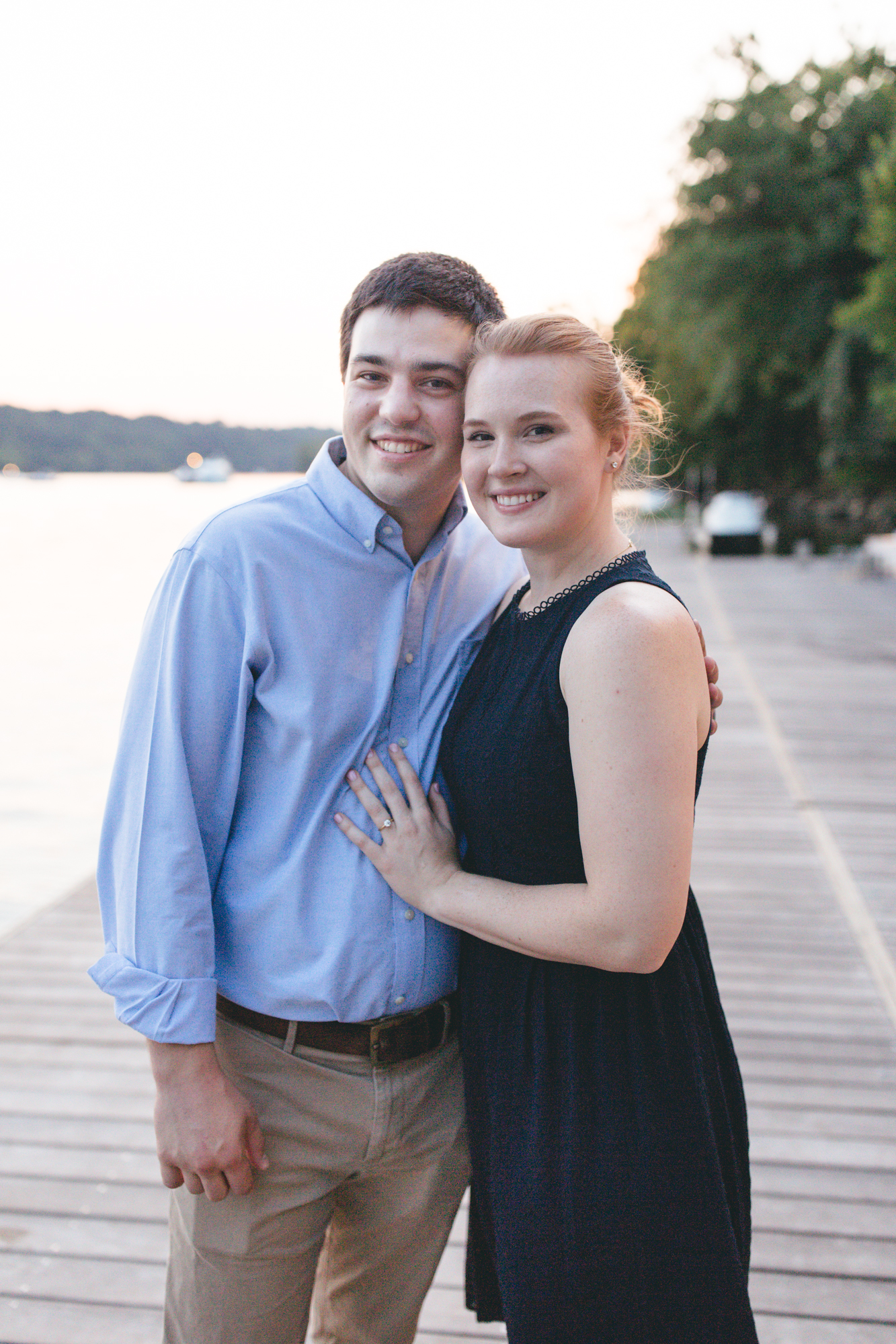 Georgetown Waterfront Engagement Session | Maral Noori Photography | Potomac Boat Club