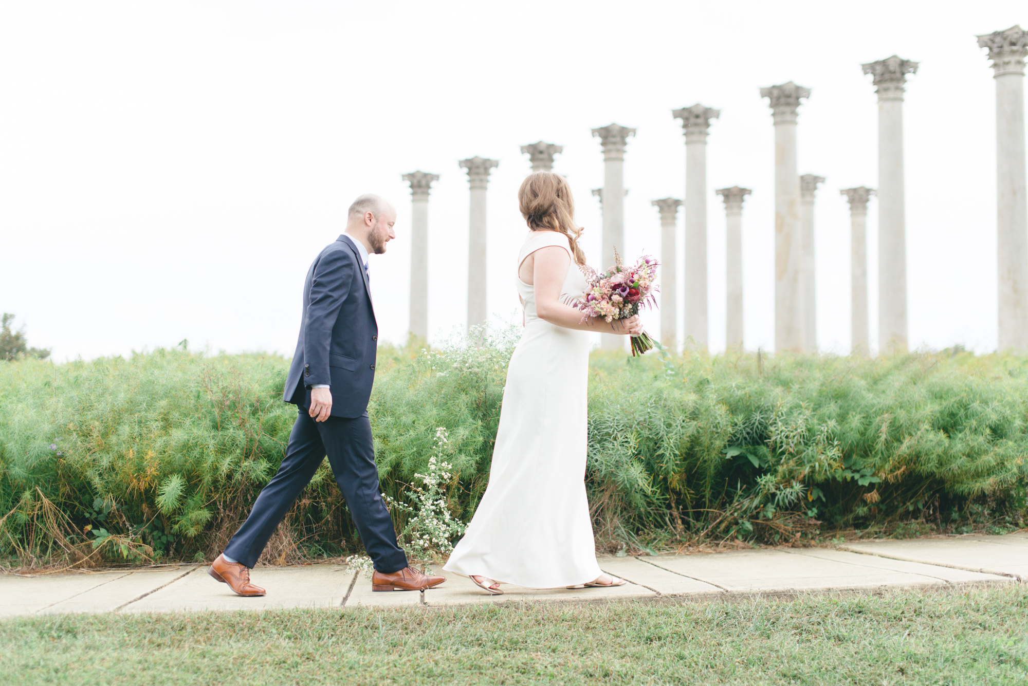 National Arboretum Ivy City Wedding | Maral Noori Photography | DC Elopement Photographer