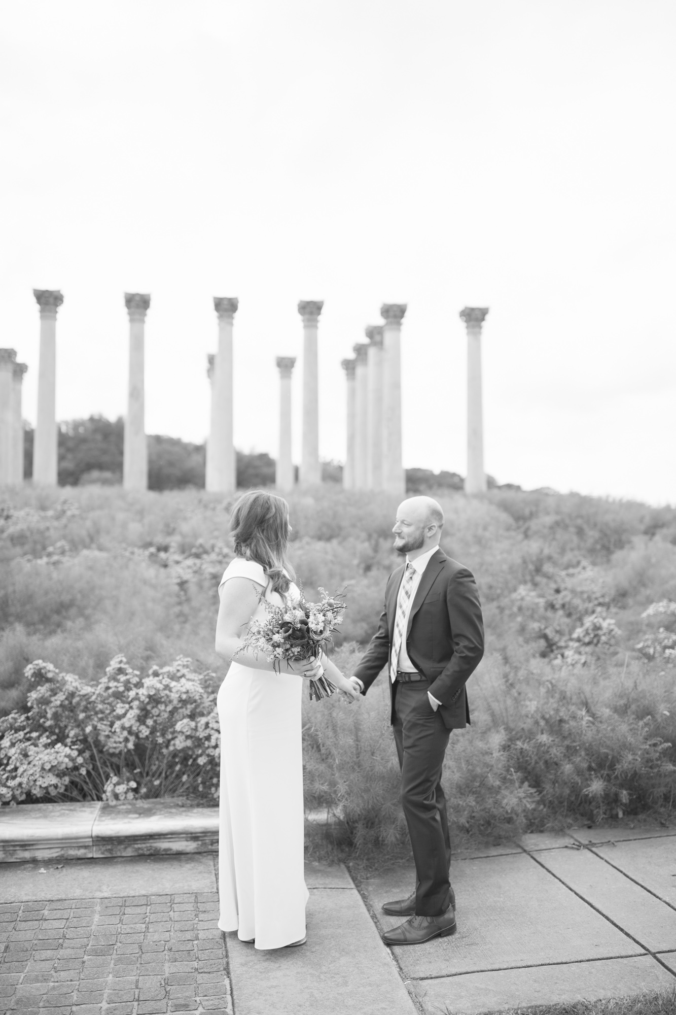 National Arboretum Ivy City Wedding | Maral Noori Photography | DC Elopement Photographer