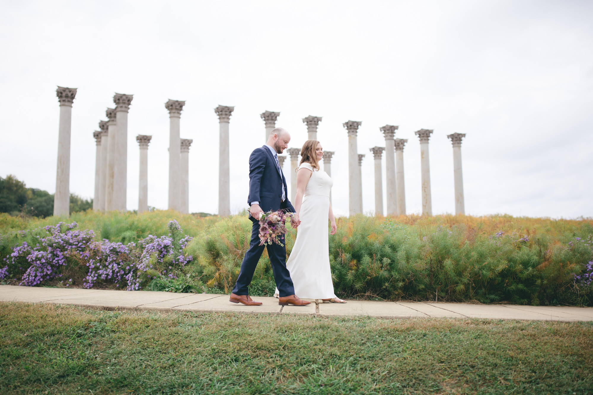 National Arboretum Ivy City Wedding | Maral Noori Photography | DC Elopement Photographer