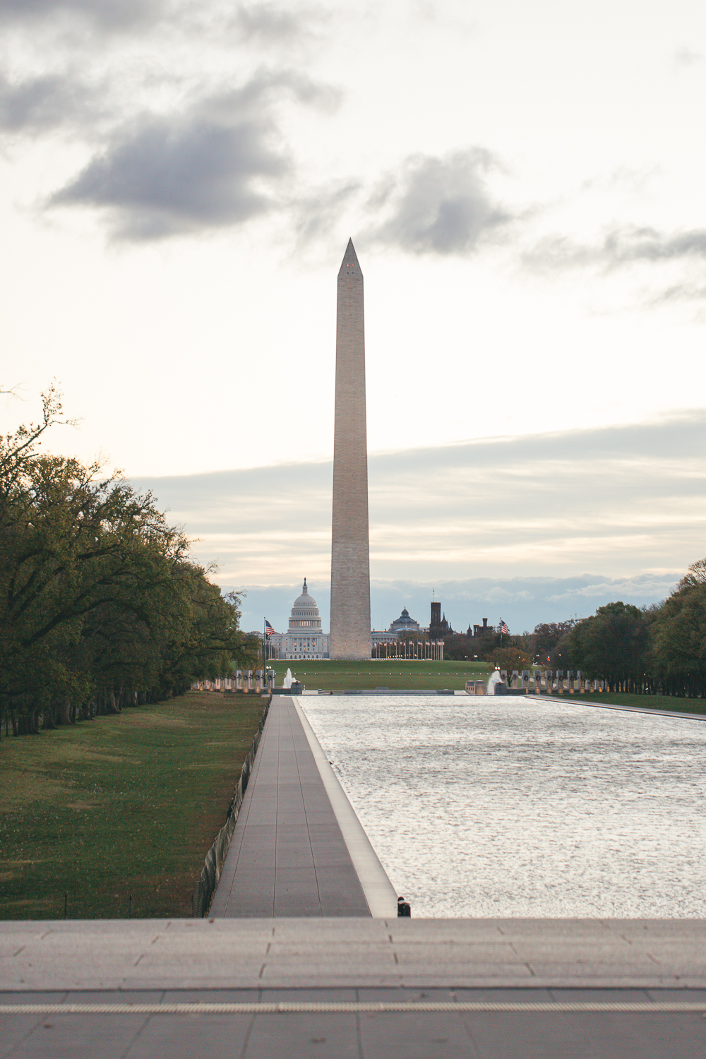 Washington Memorial Sunrise | Maral Noori Photography | Travel Blogger