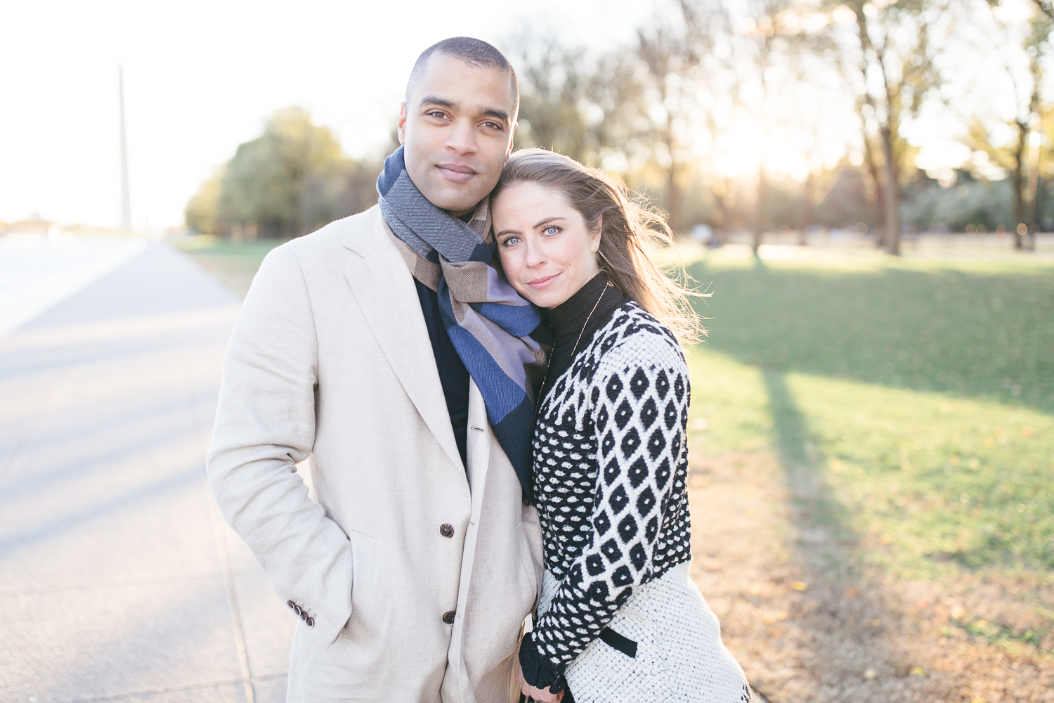 Lincoln Memorial Anniversary Portraits | Maral Noori Photography | Washington DC Engagement and Wedding Photographer