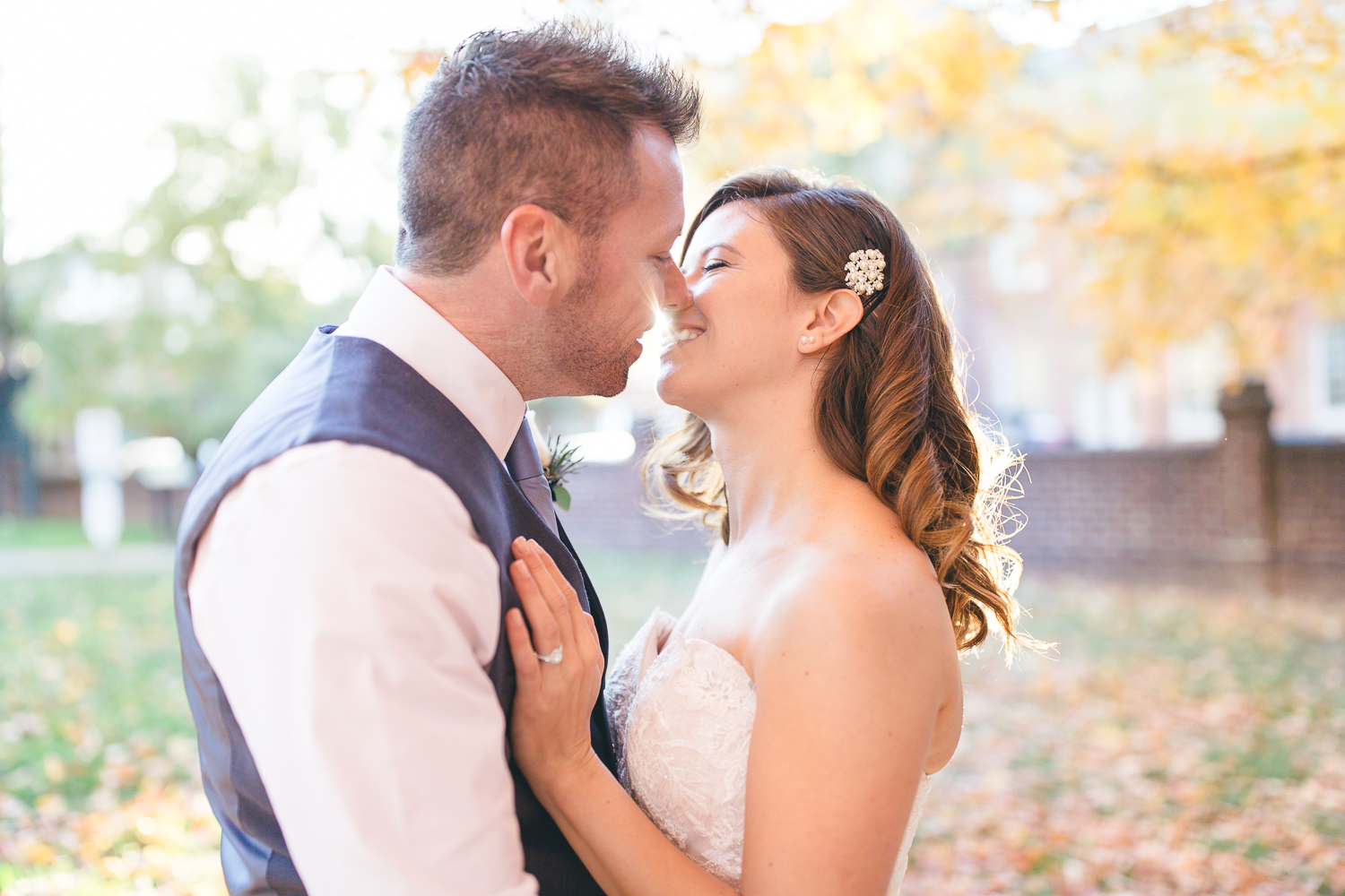 Carlyle House Elopement | Maral Noori Photography | Virginia Wedding Photographer | Fall Portraits