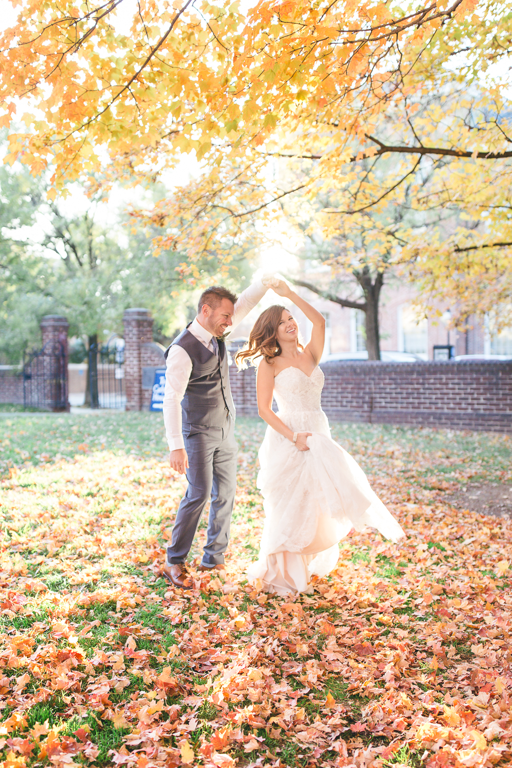 Carlyle House Elopement | Maral Noori Photography | Virginia Wedding Photographer | Fall Portraits