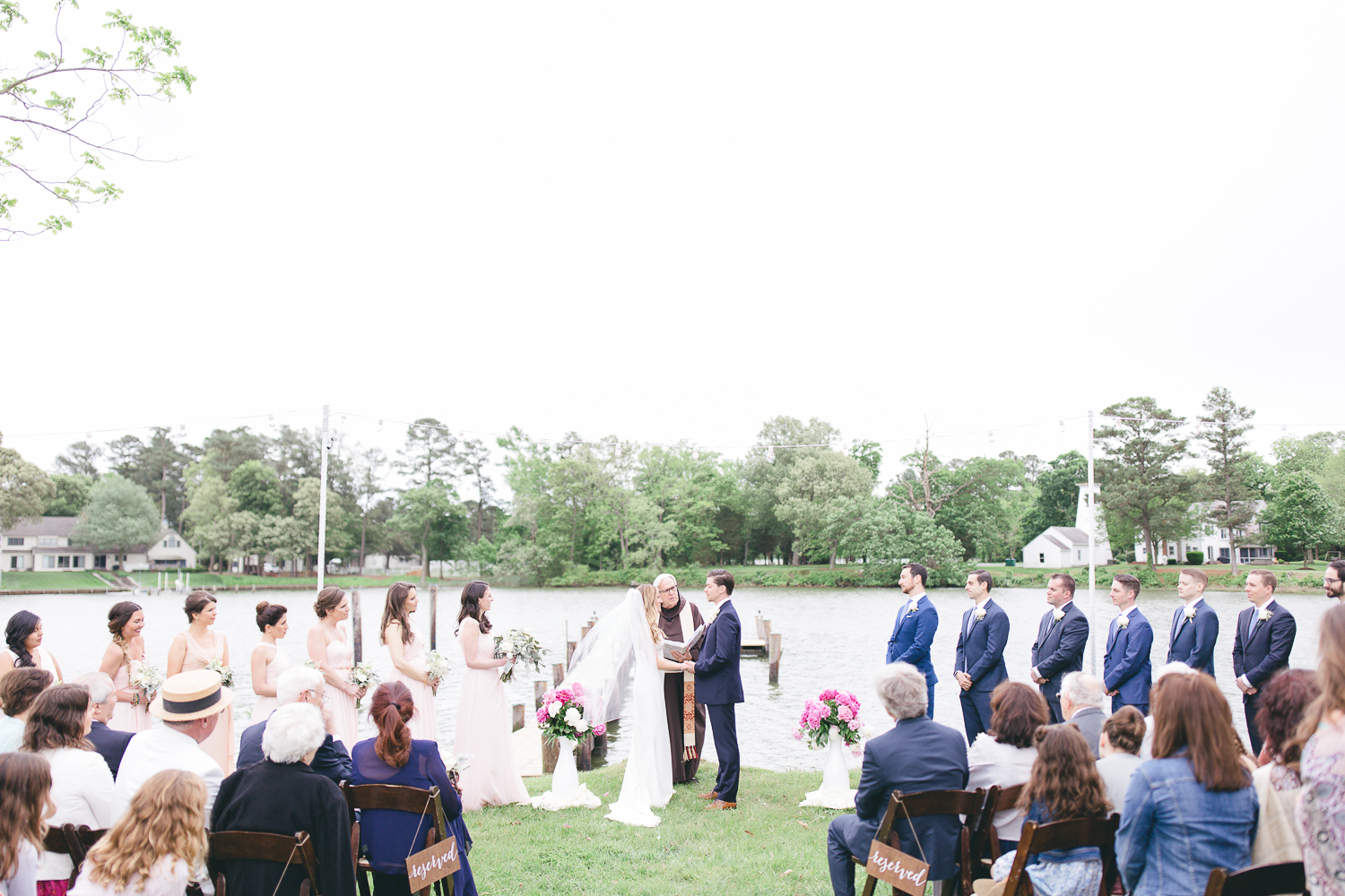 Waterfront Backyard Wedding | Maral Noori Photography | Bay Area Wedding Photographer