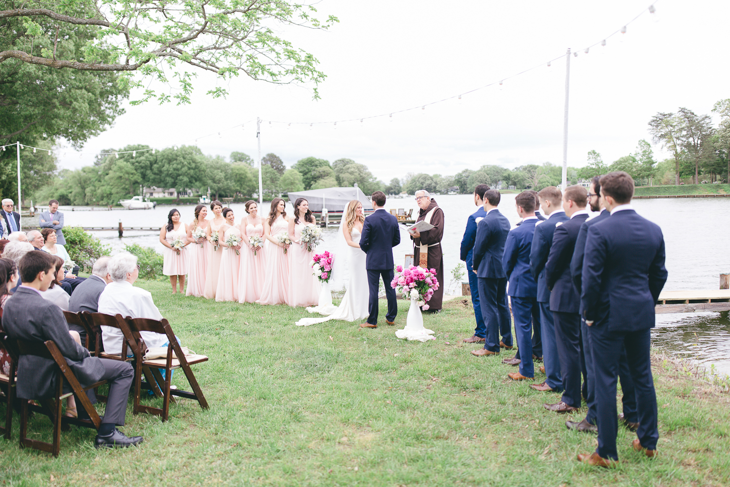 Waterfront Backyard Wedding | Maral Noori Photography | Bay Area Wedding Photographer
