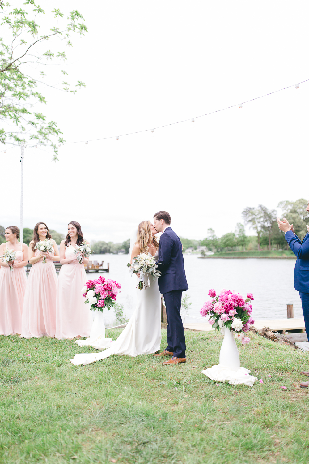 Waterfront Backyard Wedding | Maral Noori Photography | Bay Area Wedding Photographer