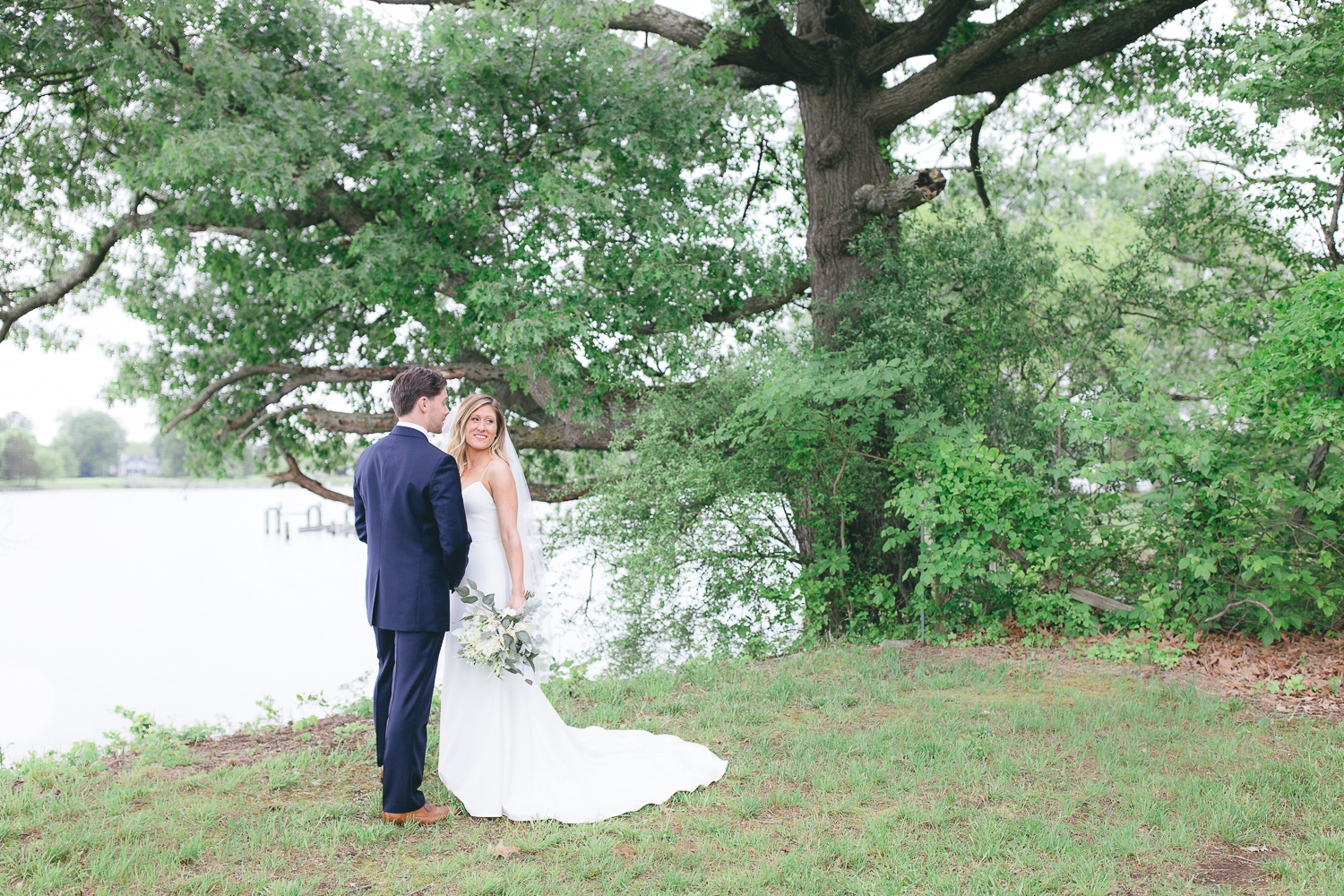 Waterfront Backyard Wedding | Maral Noori Photography | Bay Area Wedding Photographer