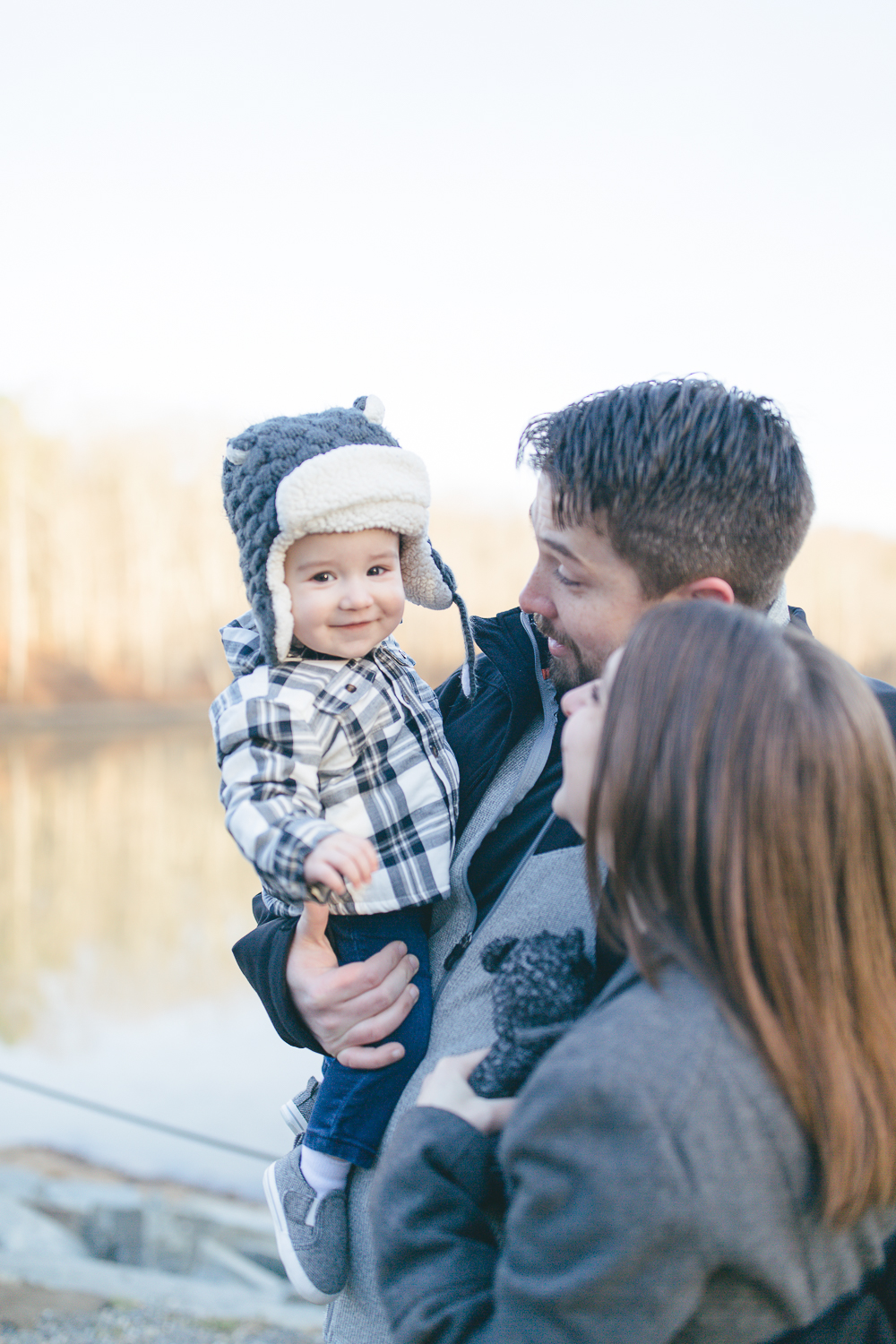Winter Family Portraits | Maral Noori Photography | Park Family Photographer