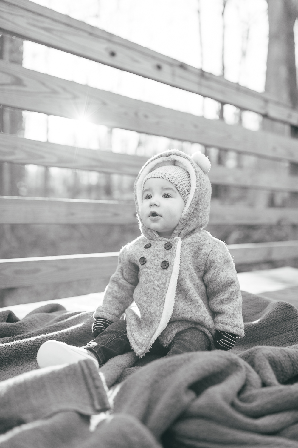 Winter Family Portraits | Maral Noori Photography | Park Family Photographer