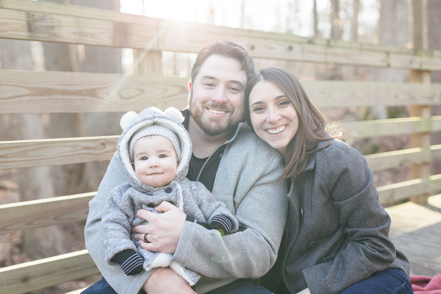 Winter Family Portraits | Maral Noori Photography | Park Family Photographer