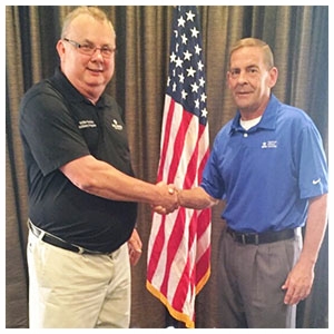 President Willie Woolford and Vice President Keith Davis