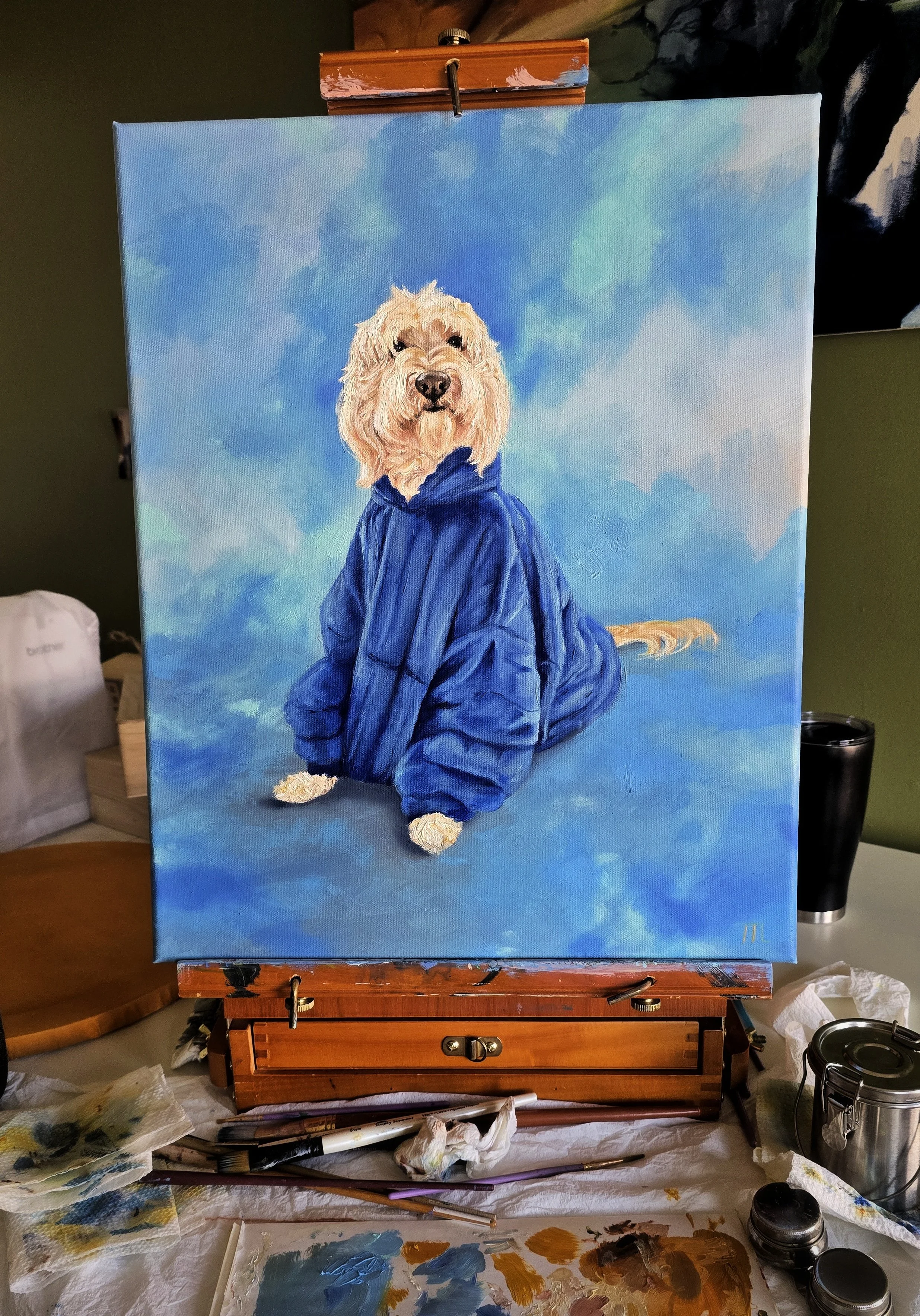 Chewie | Oil on canvas 16x20"
