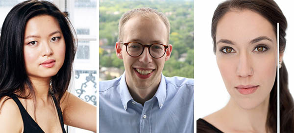 Pictured (left to right): Annie Yim, Matthew Emery, and Janna Sailor