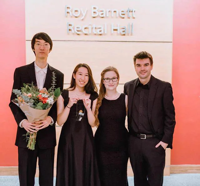 Azura Quartet, winners of a National Music Festival award