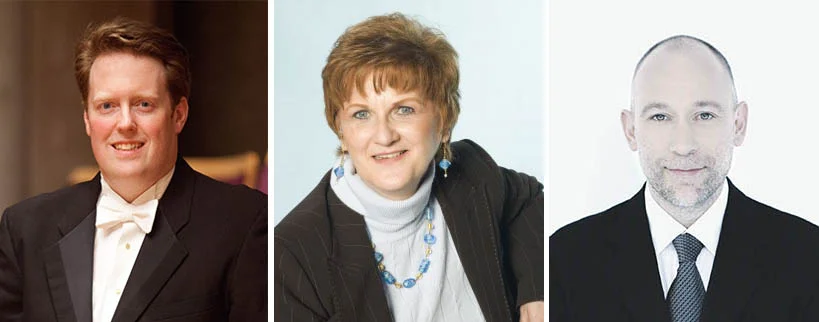 Left to right: Dr. Jonathan Girard, Prof. Nancy Hermiston, Alexander Weimann