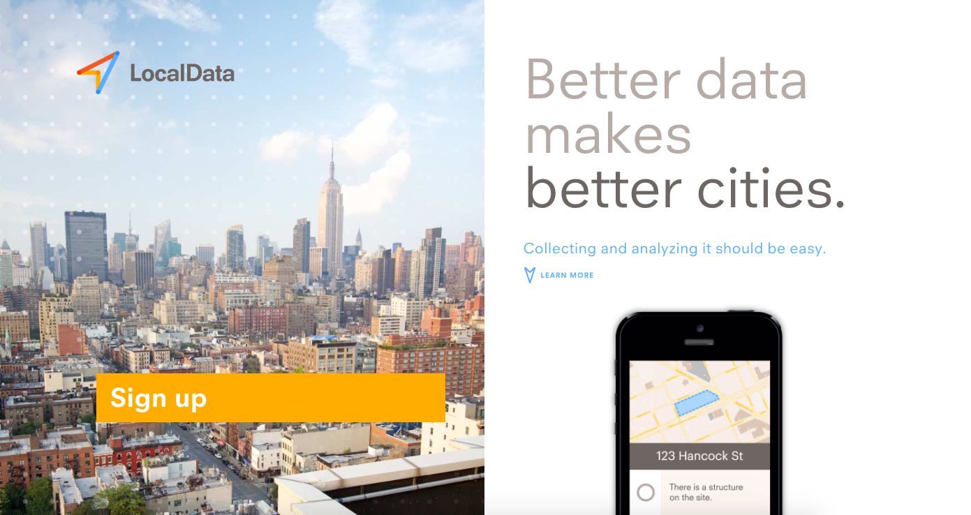 LocalData homepage.png
