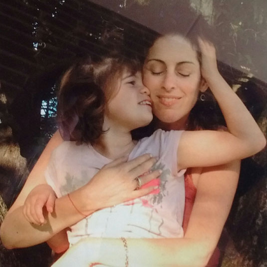 Rachel with her daughter, Bella Dori
