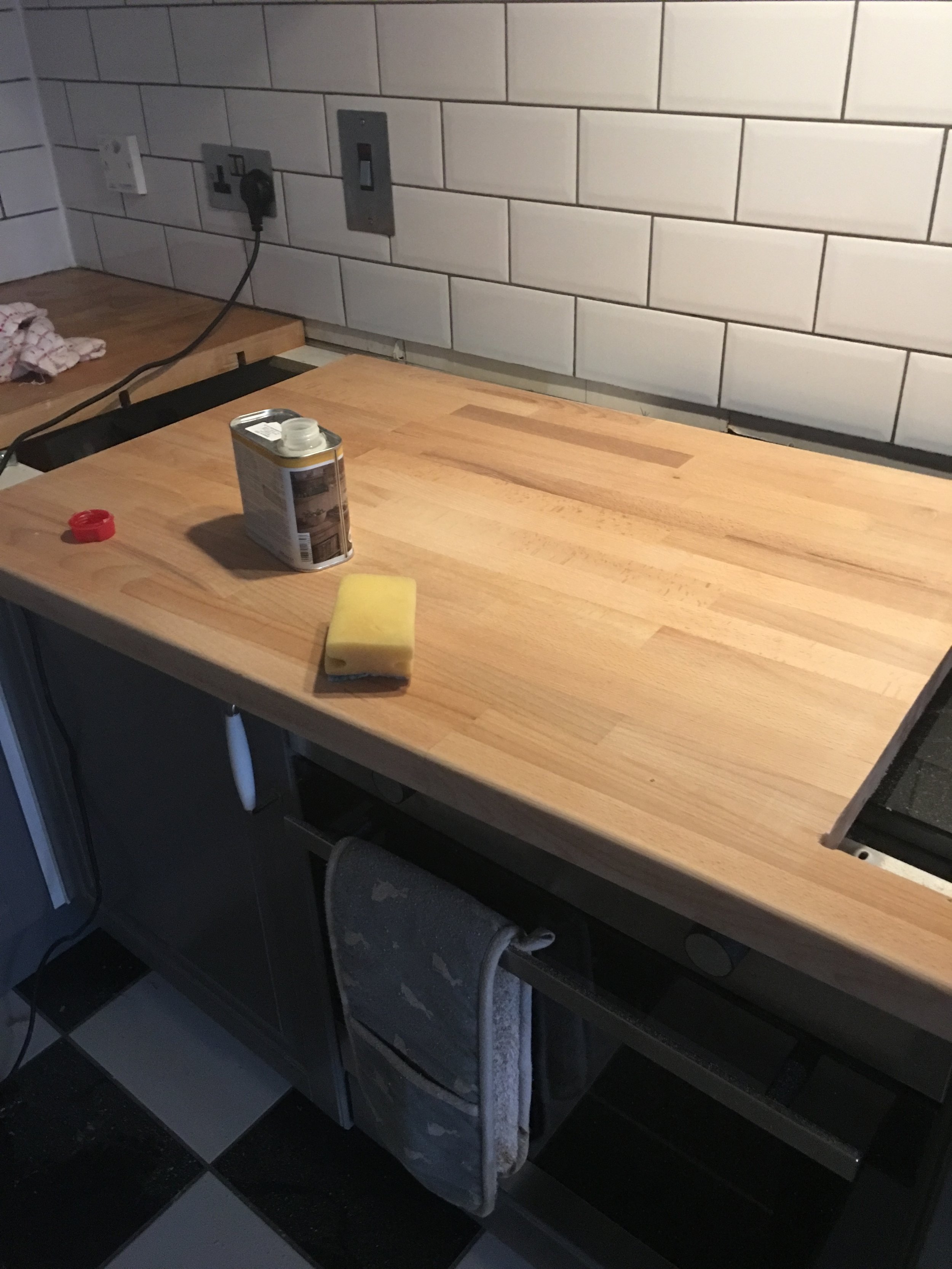 Using Osmo oil again.