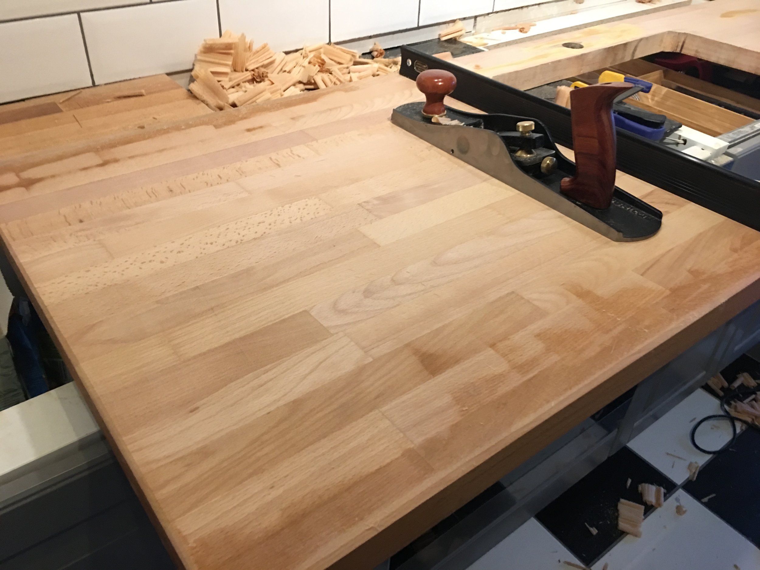 Mr Jack plane hard at work.
