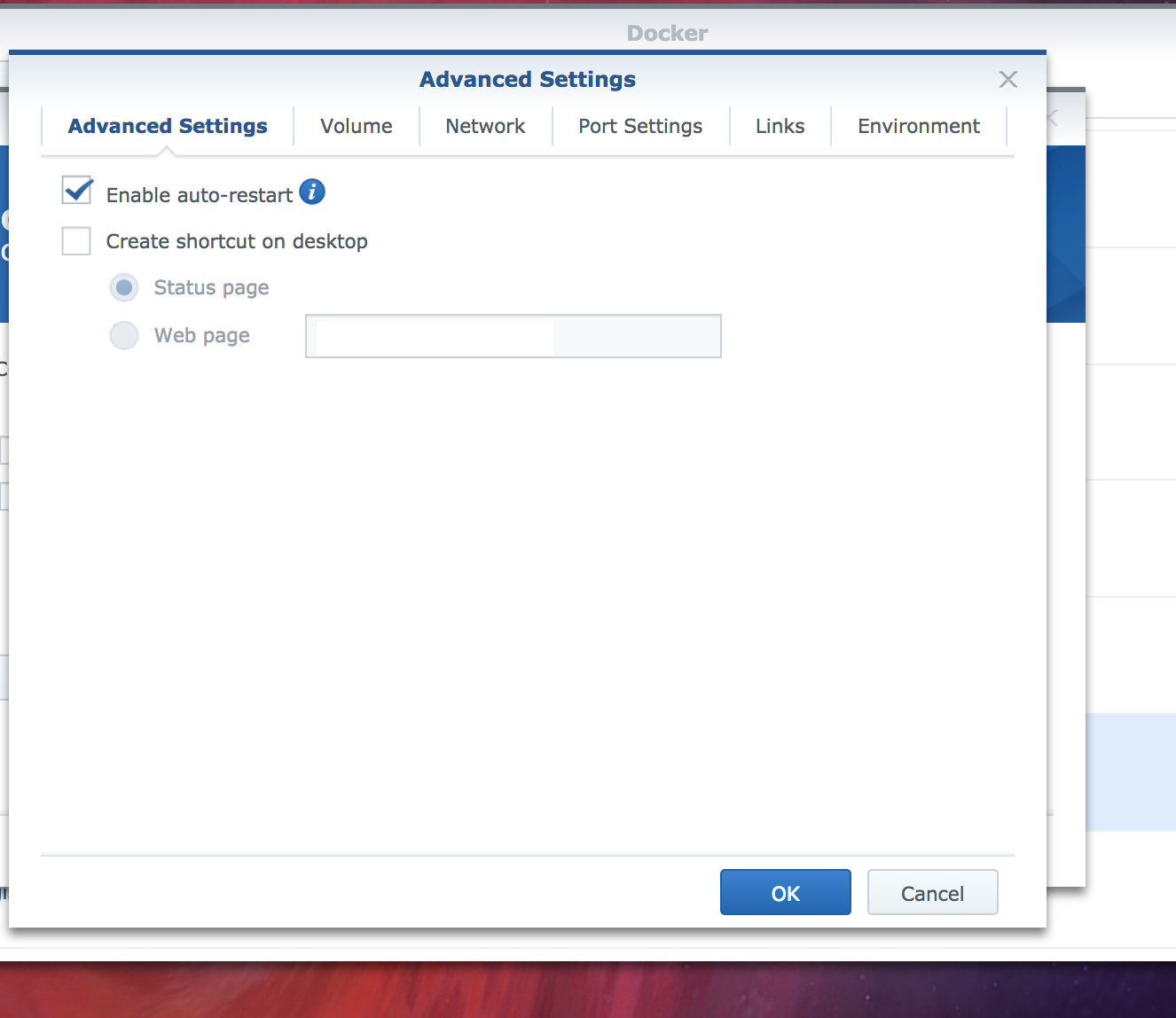 Advanced Settings