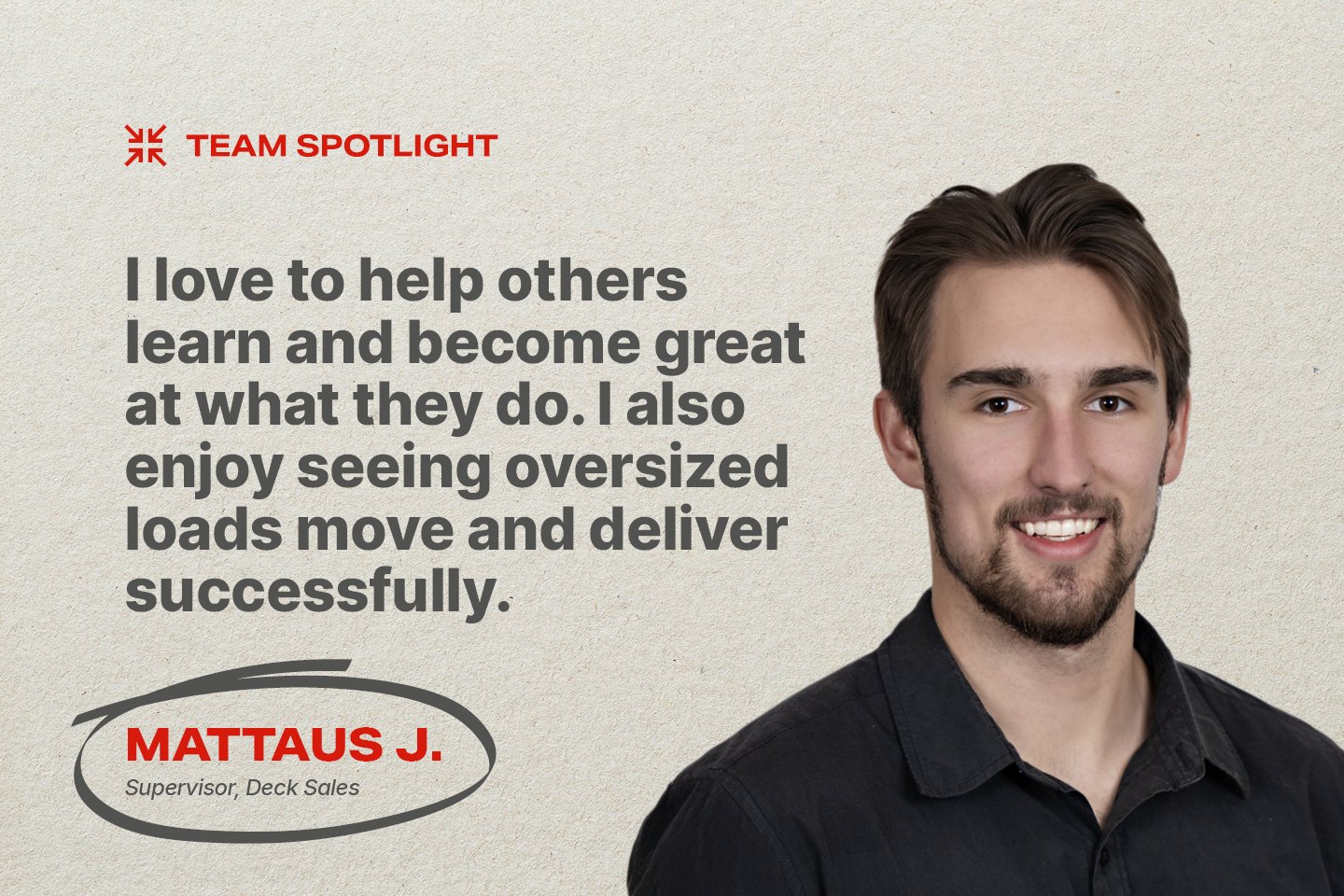 Mattaus on Keeping Freight Moving