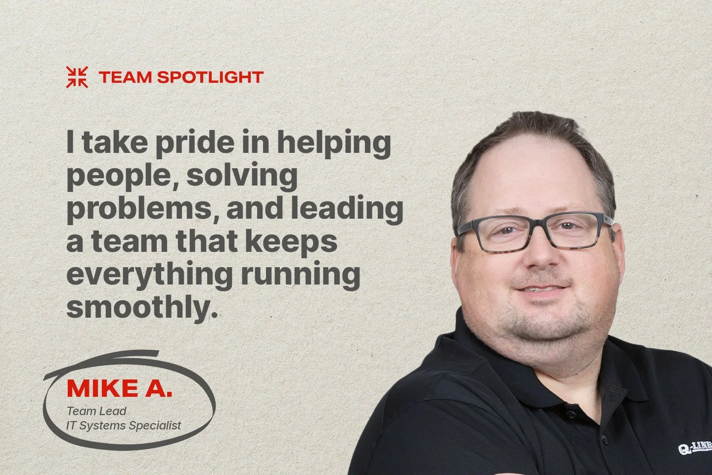 Mike on Keeping Q-Line Connected