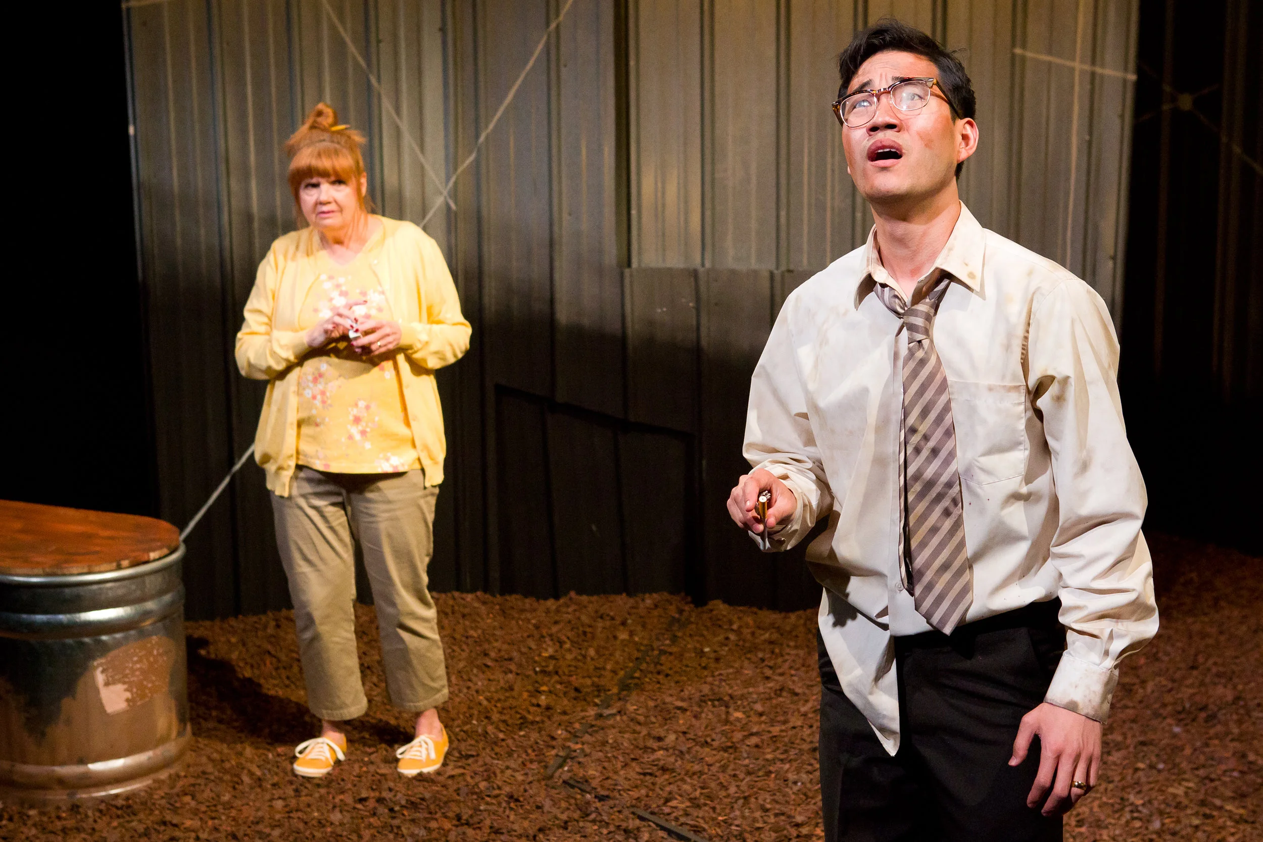 UNDERLAND by Alexandra Collier directed by Mia Rovegno 59E59 photography by Hunter Canning