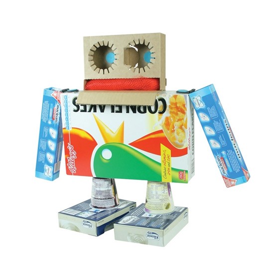 MakeDo Scru-Driver – Cardboard Robot