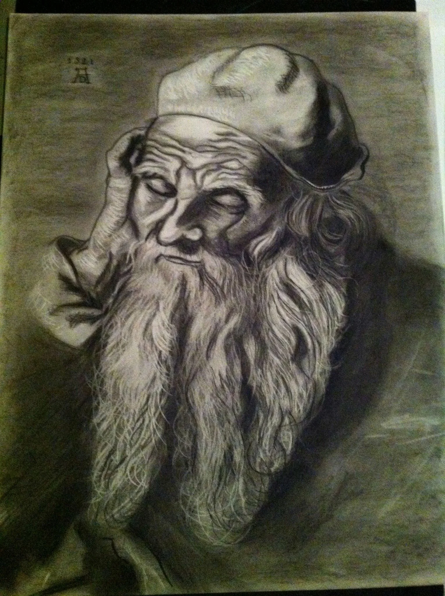 Old Man Contmeplating 2008